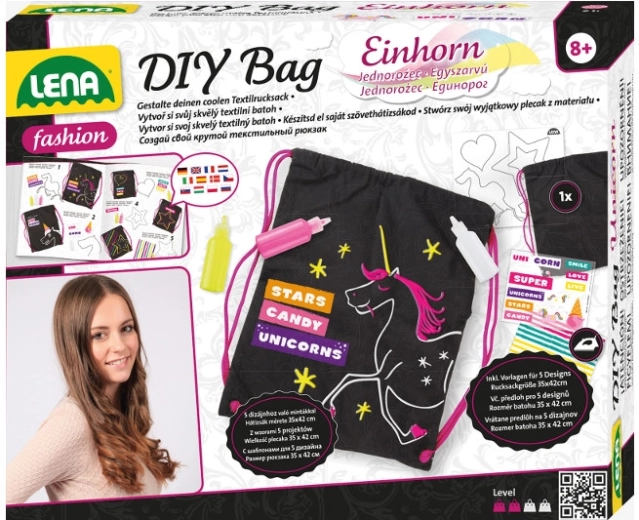 LENA Creative Set for Designing a Textile Backpack