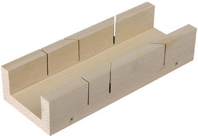 Miter Box 250 × 97 × 65 mm for precise cutting at 45° and 90°