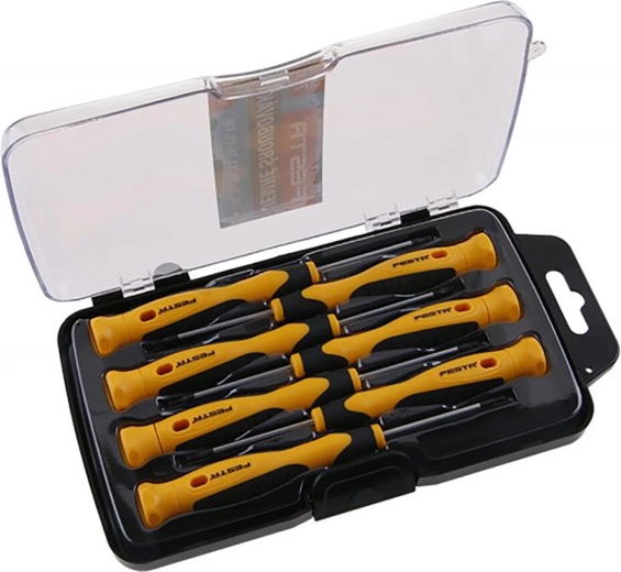Set of Precision TORX Screwdrivers 7 pcs CrV with Magnetic Tip