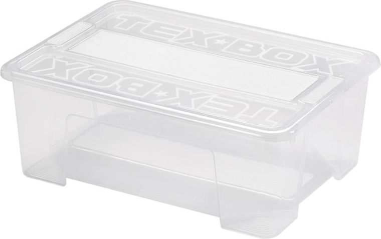 Plastikinė daiktadėžė su dangčiu HEIDRUN 10 l