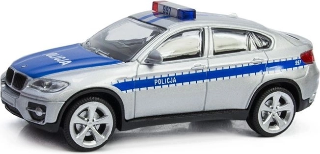 Rastar BMW X6 police car 1:43 - 1 piece