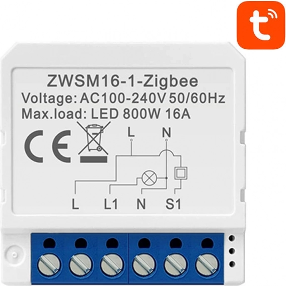 Smart ZigBee Switching Module Avatto TUYA – W1