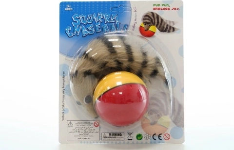 Interactive Toy Ferret with Ball