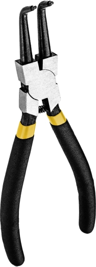 Internal circlip pliers, bent, 180 mm DREL
