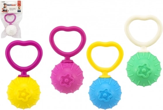 Retro plastikinis barškutis su kamuoliuku (0 mėn.+)
