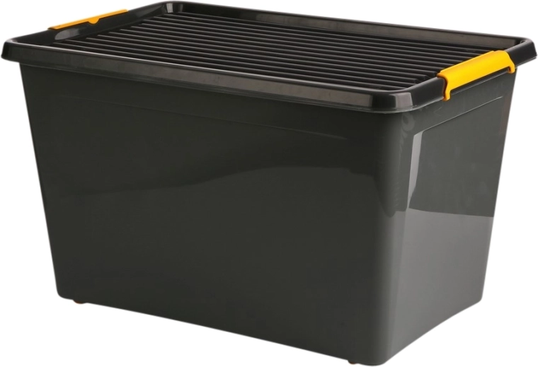 SolidStore laikymo dėžė su dangčiu ant ratukų 60 l (58 × 39 × 35 cm)