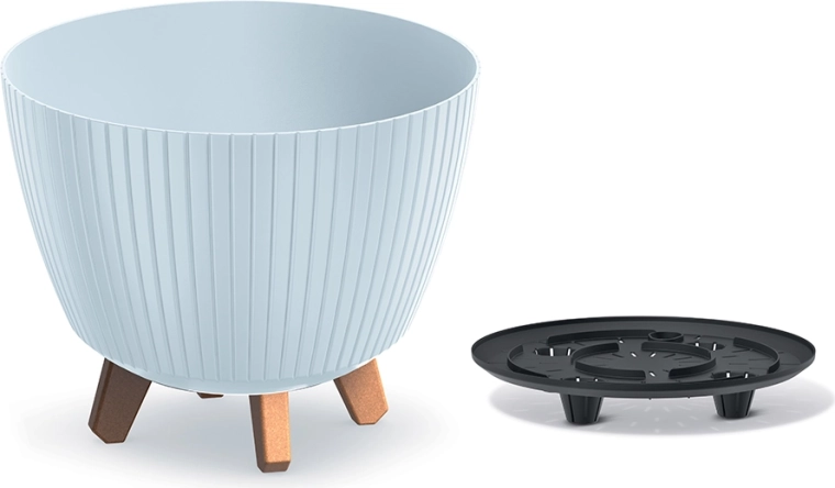 Lamia Flower Pot 28.8 cm light gray