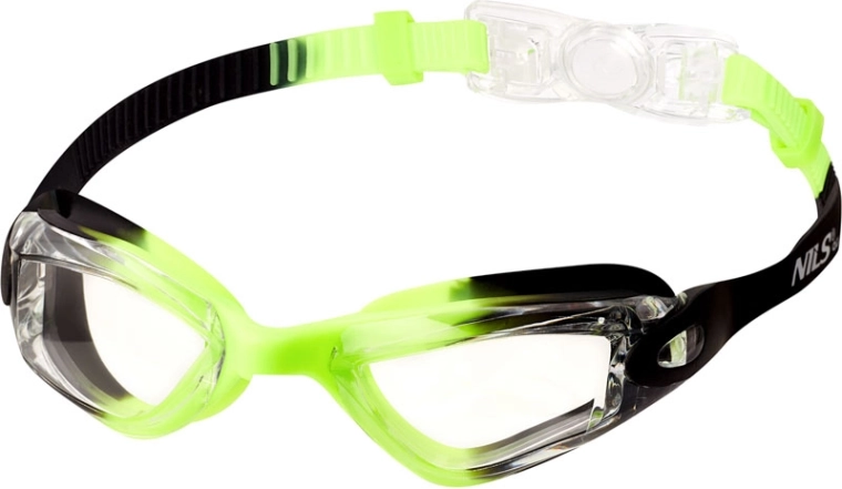 Children's swimming goggles NILS Aqua NQG770AF, black/green