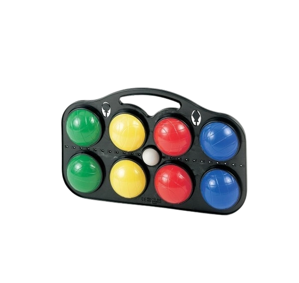 Plastiniai petankės kamuoliai, 8 vnt.