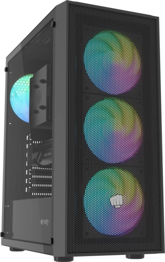 Fury shobo SH8F ARGB midi tower case with window, black