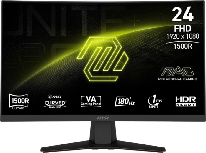 Curved Monitor 23.6" MAG 244C LED FHD 180 Hz Black