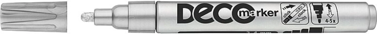 ICO Deco Marker Silver 2–4 mm