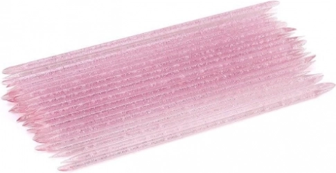 Daugkartinio naudojimo manikiūro lazdelės BLING 50 vnt – spalvotas miksas