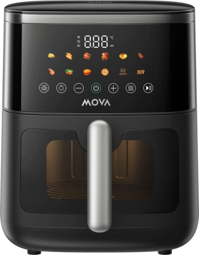 MOVA FD10 Pro Max Hot Air Fryer, Black