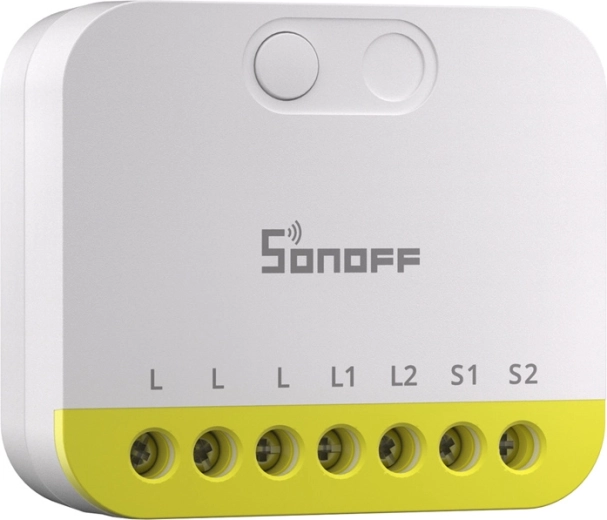 Dvikanális mini jungiklis be nulinio laido SONOFF MINI-ZB2GS-L Zigbee
