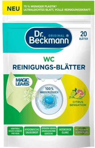 WC valymo servetėlės Citrus Sensation, 20 vnt.