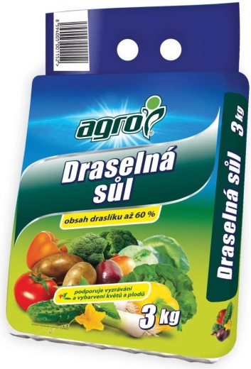 Kalio trąša (kalio druska) 3 kg AGRO