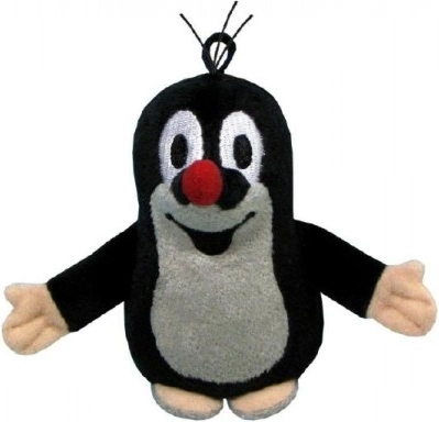 Pliušinis kurmis su kilpele 8 cm