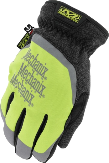 Žieminės darbo pirštinės Mechanix ColdWork FastFit Hi‑Viz XXL