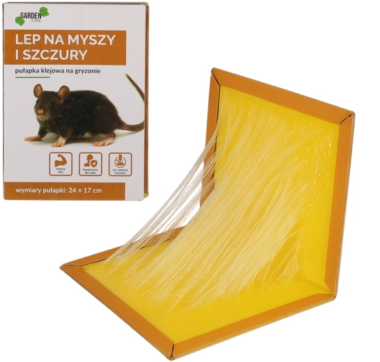 Lipni gaudyklė pelėms ir žiurkėms 24 × 17 cm