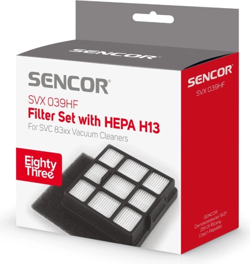 Sencor filtrų rinkinys SVC 83x dulkių siurbliui