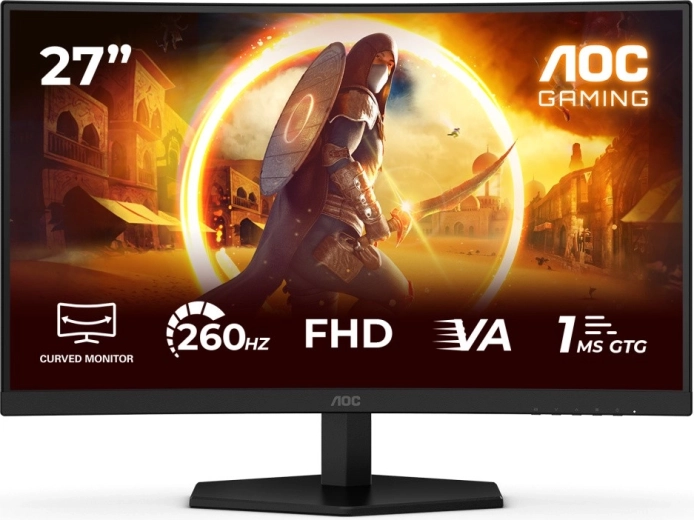 AOC Gaming C27G42ZE curved gaming monitor 27"