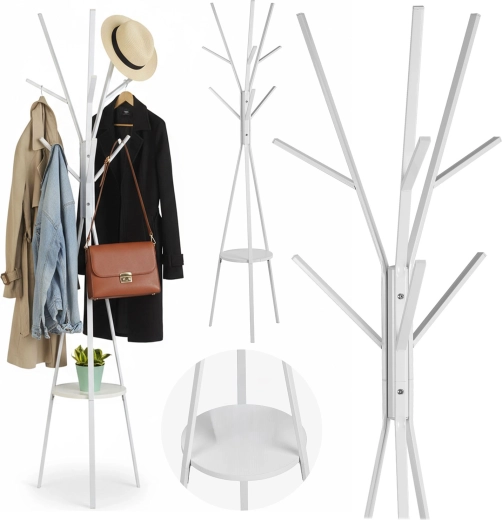 Massido freestanding clothes rack with shelf MS-869 - 1 piece