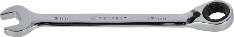 Combination open-end and ratcheting wrench STALCO PERFECT 32 mm