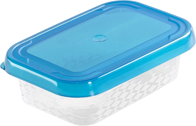Blue Box stačiakampė maisto dėžutė 0,1 l, mėlyna