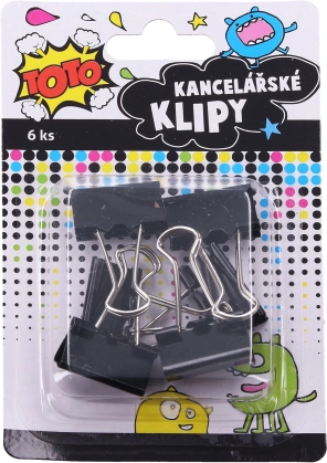 Kanceliariniai segtukai 25 mm, 6 vnt.