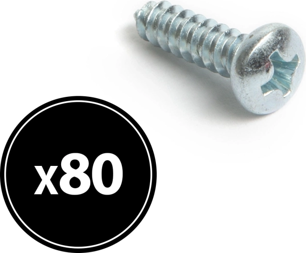 Chipboard screw with flat flange head 4.2 × 16 mm, 80 pcs