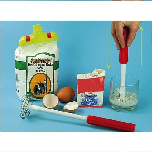 Turbo Hand Whisk 65 mm stainless steel with plastic handle