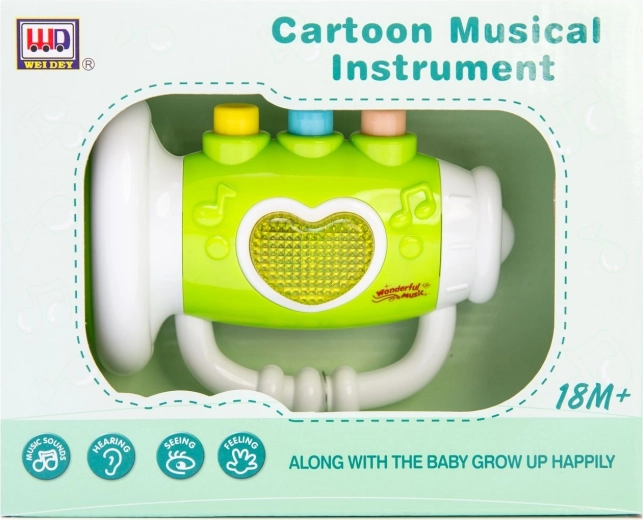 Mini trumpet for the youngest - 1 piece