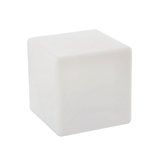 Saulės LED kubas 40 × 40 × 41 cm su daugiaspalviu apšvietimu ir nuotoliniu valdymu