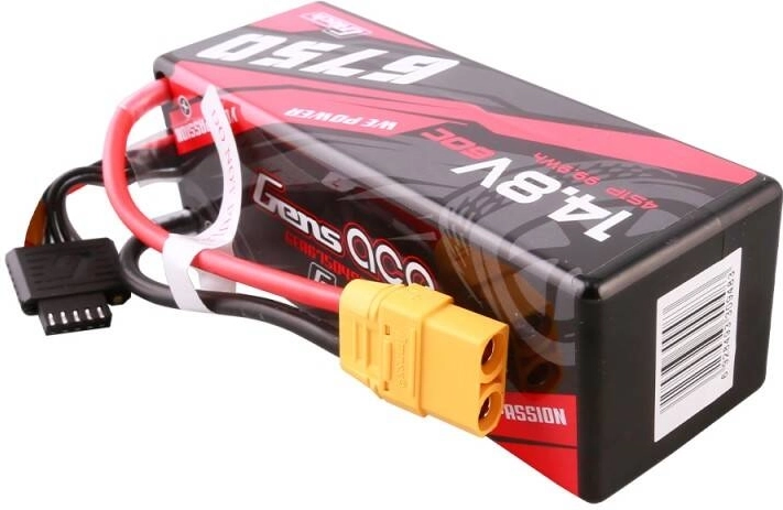 LiPo baterija Gens Ace G-Tech 6750 mAh 14,8 V 60C 4S su XT90 jungtimi