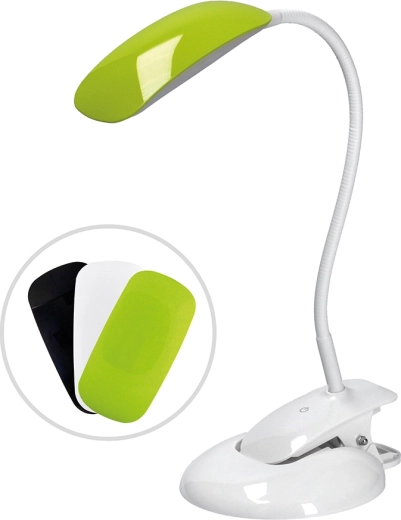 Solight pritemdoma LED lempa 2 viename su spaustuku ir pagrindu, 5 W, 4000 K, su 3 gaubtais