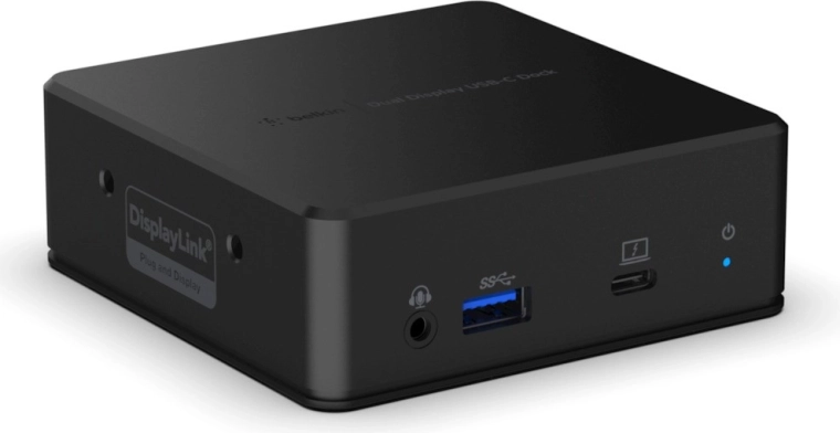 Belkin USB‑C Dual-Display Docking Station (85 W, DisplayLink)