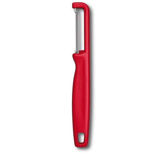 Skustukas VICTORINOX Iota su dantyta geležte, raudonas