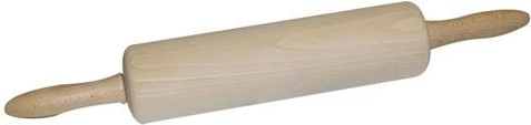 Dvipusis medinis tešlos kočėlas 25,5 × 6,5 cm