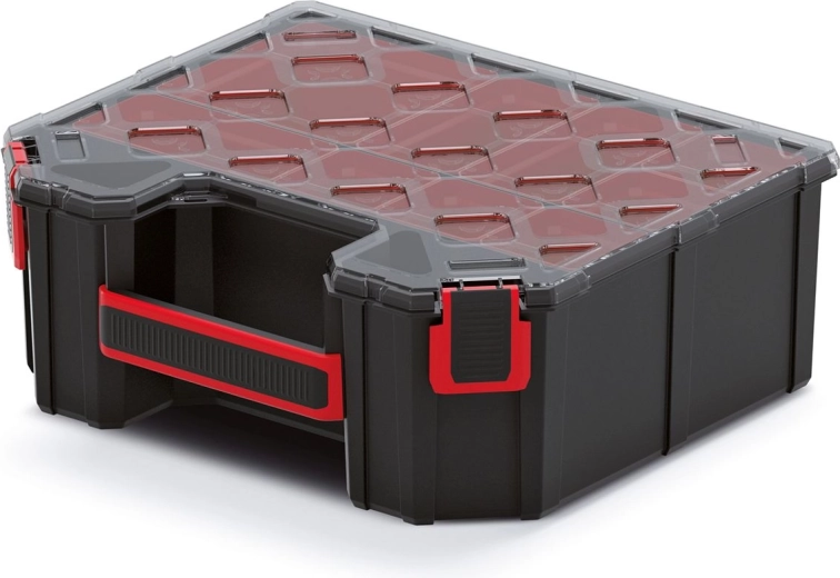 Tall organizer TAGER CARBO PLUS with boxes 284 × 243 × 105 mm