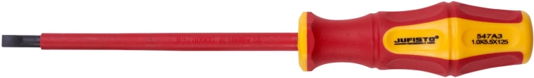 Insulated Flat Screwdriver SL 5.5 × 125 mm VDE