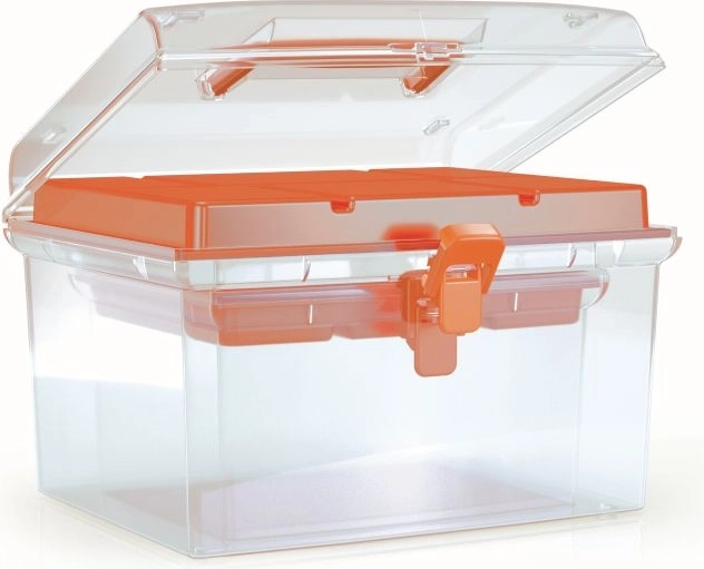 Plastikiniai organizatoriai NUF, rinkinys, oranžiniai 245 × 214 × 158 mm
