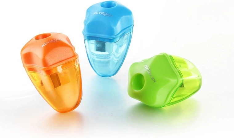 Drožtukas su konteineriu KEYROAD Star, plastikas, spalvų miksas