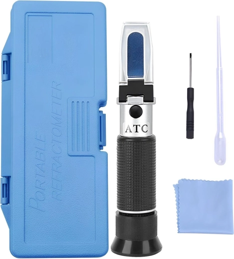 RENEW FORCE alkoholio refraktometras 0–80 % su ATC – 1 vnt.
