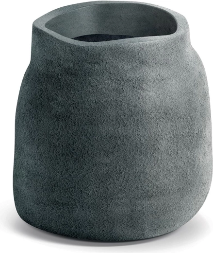 Plastikinis vazonas BOGE 46 cm grafito spalvos