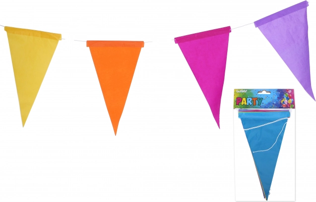 Popierinė vėliavėlių girlianda