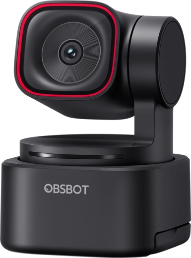 OBSBOT Tiny 3 Lite 4K Webcam with AI Tracking and 2-Axis Gimbal