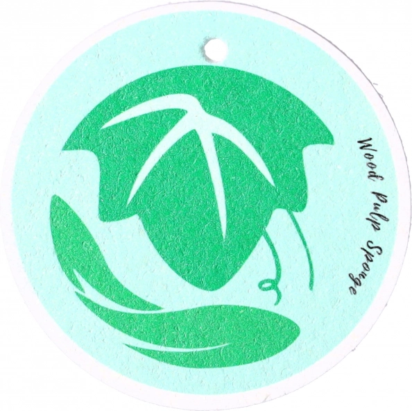 Natūrali indų kempinėlė – žalia