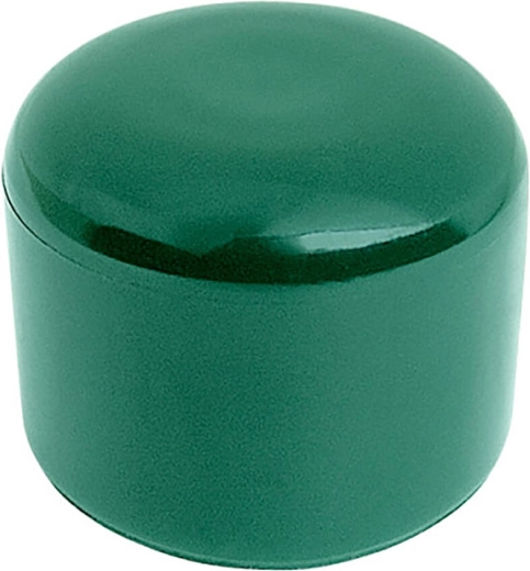 Plastikinis dangtelis tvoros stulpui 38 mm, žalias