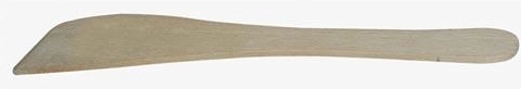 Medinė lenkta mentelė 29,5 cm